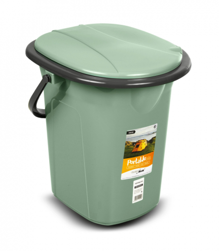 Toaleta turystyczna GB320GG zielono-szara GreenBlue CEN-74279