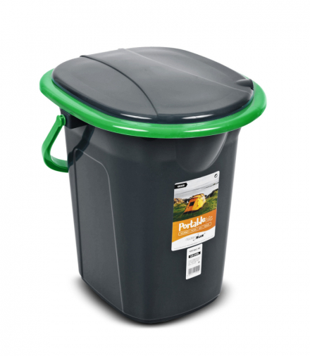 Toaleta turystyczna GB320BG czarno-zielona GreenBlue CEN-63951