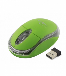 TM120G Mysz bezprzewodowa 2.4GHz 3D optyczna USB Condor zielona Titanum ESP-TM120G
