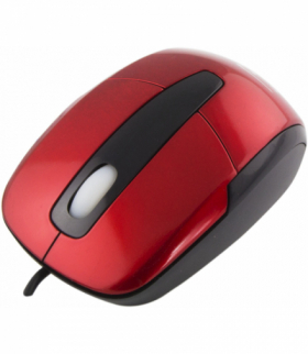 TM108R Mysz przewodowa 3D optyczna USB Barracuda czerwona Titanum ESP-TM108R