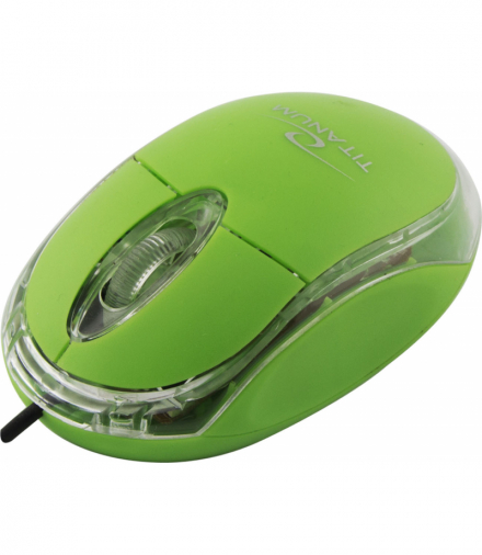 TM102G mysz przewod. 3d opt. usb raptor zielona Titanum ESP-TM102G