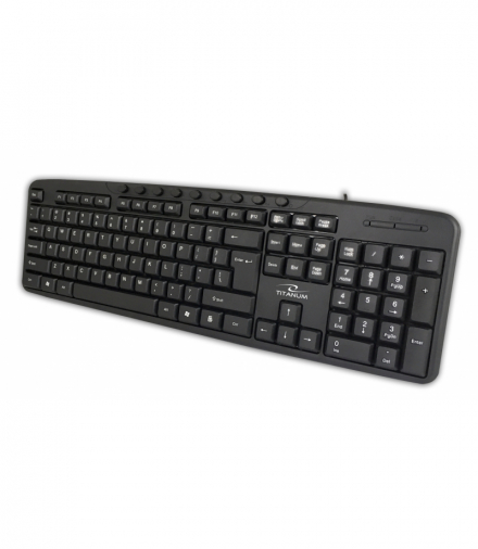TK111 klawiatura przewod. multimed. usb nashville Titanum ESP-TK111