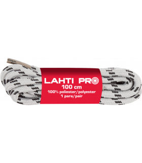 Sznurowadła okrągłe szar-czar l904040p, 10 par, 100cm, Lahti Pro L9040400