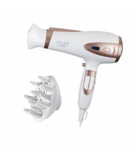 Suszarka 2200w ion + dyfuzor ADLER AD 2248 white