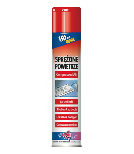 Sprężone powietrze 800ml.-palne MICROCHIP ART.016 Micro chip LEC-CHE0106-800P