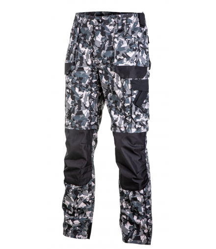 Spodnie z odpinanymi nogawkami, szaro-czarne, "3xl", ce, Lahti Pro L4053206