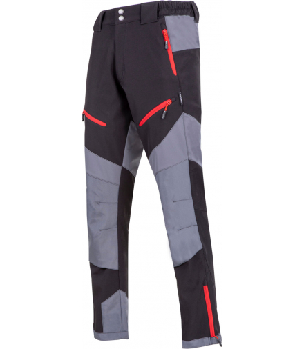 Spodnie softshell czarno-szare, "xl", ce, Lahti Pro L4052404