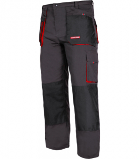 Spodnie robocze do pasa, H:182-188, W:96-102, XL (56), Lahti Pro LPSR0156