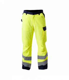 Spodnie ostrzegawcze żółte "premium", "3xl", ce, Lahti Pro L4100606