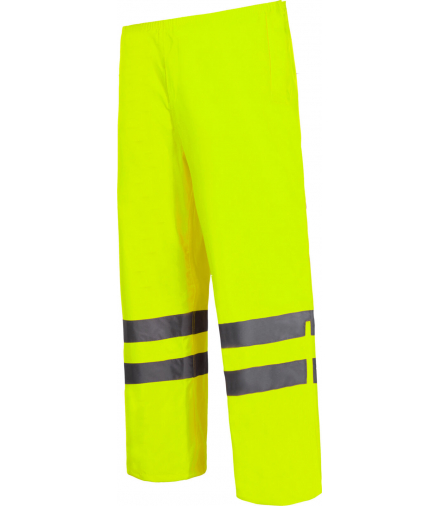 Spodnie ostrzegawcze przeciwdeszczowe, żółte, "xl", ce, Lahti Pro L4100804