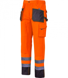 Spodnie ostrzegawcze czarno-pomarańczowe, "l", ce, Lahti Pro L4052603
