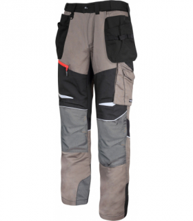 Spodnie khaki-czarny z wstawkami ze stretchu, "m", ce, Lahti Pro L4050902