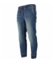 Spodnie joggery jeansowe niebieskie stretch, "m", ce, Lahti Pro L4053502