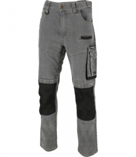 Spodnie jeansowe szare stretch ze wzmocnieniami, "xl", ce, Lahti Pro L4054204