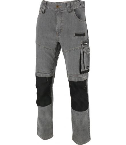 Spodnie jeansowe szare stretch ze wzmocnieniami, "l", ce, Lahti Pro L4054203