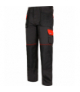 Spodnie grafitowo-pomarańczowe, 190g/m2, "3xl (60)", ce, Lahti Pro L4050360