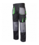 Spodnie czarno-zielone 100% bawełna, "l (52)", ce, Lahti Pro L4050652