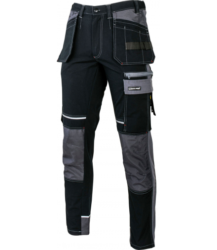 Spodnie czarno-szare ze wzmocnieniami, "3xl", ce, Lahti Pro L4052006