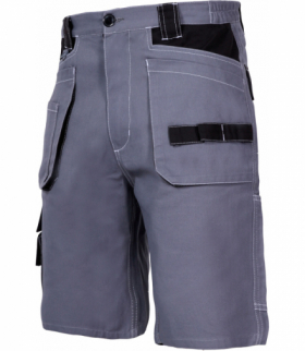 Spodenki krótkie szaro-czarne, 100% bawełna,245g/m2,"2xl",ce,Lahti Pro L4070305