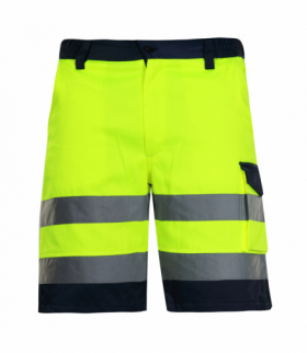 Spodenki krótkie ostrzegawcze żółte, "xl", ce, Lahti Pro L4070104