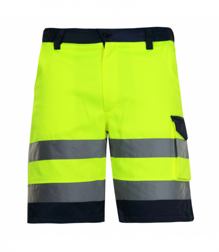 Spodenki krótkie ostrzegawcze żółte, "xl", ce, Lahti Pro L4070104