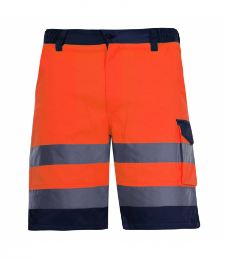 Spodenki krótkie ostrzegawcze pomarańczowe, "3xl", ce, Lahti Pro L4070206
