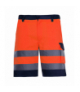 Spodenki krótkie ostrzegawcze pomarańczowe, "3xl", ce, Lahti Pro L4070206
