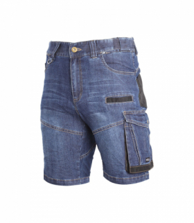 Spodenki krótkie jeansowe ze wzmocnieniami, "l", ce, Lahti Pro L4070703