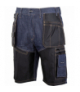Spodenki krótkie jeans, niebieski ze wzmocnieniami, "s", ce, Lahti Pro L4070901