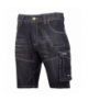 Spodenki krótkie jeans, czarny stretch ze wzmocnieniami,"m",ce,Lahti Pro L4070802