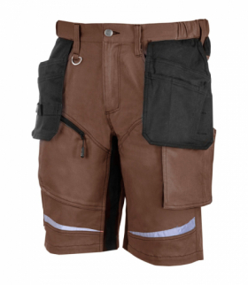 Spodenki krótkie brązowo-czarne, "2xl", ce, Lahti Pro L4071105