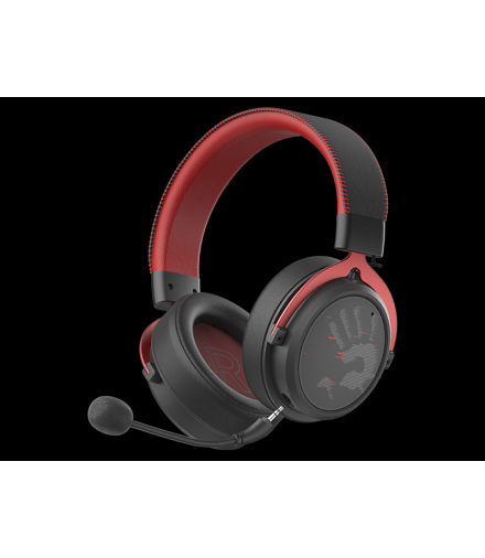 Słuchawki BLOODY MR590 Type-C Sports Red (WRLS: 2,4G, BT) A4TECH A4TSLU47466