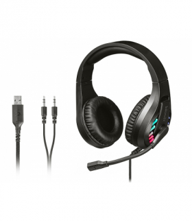 Słuchawki Bloody G230p USB+AUX3.5-4P Black A4TECH A4TSLU47353