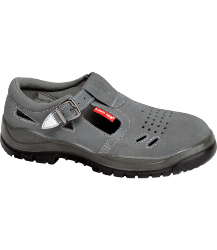 Sandały zamszowe szare, s1 src, "41", ce, Lahti Pro L3060141