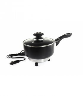 Rondel garnek elektryczny z pokrywką do samochodu 18 cm x 8 cm 150w 12v amio-02534 AMiO AMI-02534
