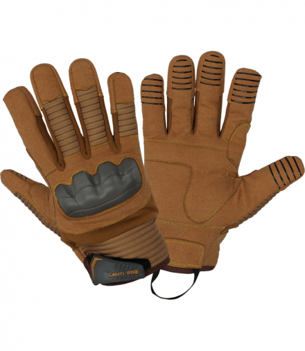 Rękawice warsztowe tpr szary l281410p, karta, "10", ce, Lahti Pro L281410K