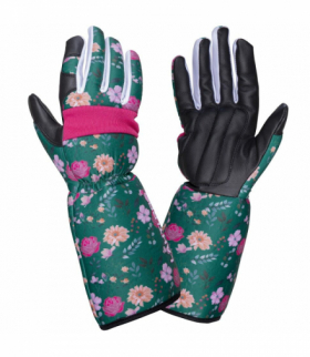 Rękawice ze skóry koziej ziel. długie l272907p, karta, "7",ce,Lahti Pro L272907K