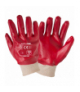 Rękawice PVC czerwone [L240110P], 10, CE, Lahti Pro L240110K