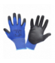 Rękawice pu niebiesko-czarne l231009p, karta, "9", ce, Lahti Pro L231009K