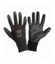 Rękawice pu czarne l230510p, 12 par, "10", ce, Lahti Pro L230510W