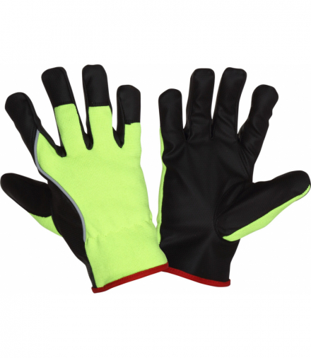 Rękawice ociep. żółte l250710p, karta, "10", ce, Lahti Pro L250710K