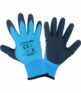 Rękawice ociep. niebieskie l251908p, karta, "8", ce, Lahti Pro L251908K