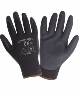 Rękawice ociep. czarne l251308p, karta, "8", ce, Lahti Pro L251308K