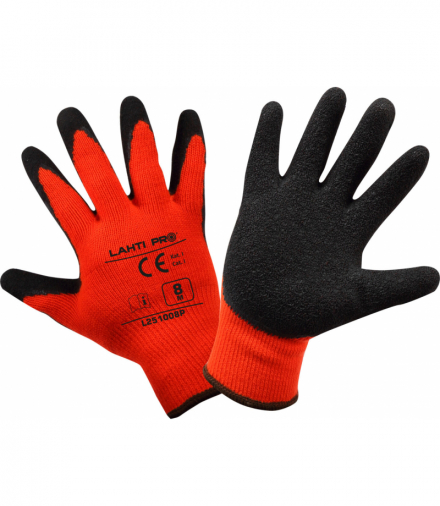 Rękawice ociep. czar.-pom. l251010p, karta, "10", ce, Lahti Pro L251010K