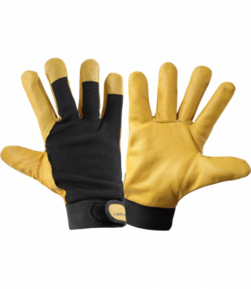 Rękawice ociep. brąz.-czar. l251209p, karta, "9", ce, Lahti Pro L251209K