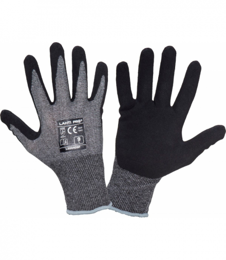 Rękawice nitr. cut res. c, l200408p, karta, "8", ce, Lahti Pro L200408K