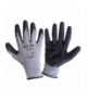 Rękawice lateks szaro-czarne l212309p, 12 par, "9",ce, Lahti Pro L212309W