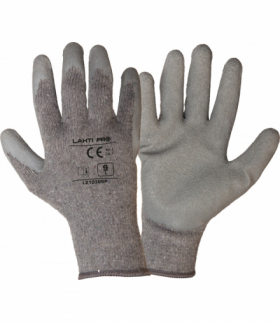 Rękawice lateks szare l210310p, 12 par, "10", ce, Lahti Pro L210310W