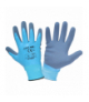 Rękawice lateks niebieskie l211910p, karta, "10", ce,Lahti Pro L211910K