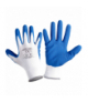 Rękawice lateks granat-białe l211110p, 12 par, "10",ce,Lahti Pro L211110W